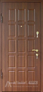 Качественная дверь облицованная шпоном №34 внутренняя - фото