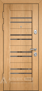 Дачная дверь эконом класса с отделкой МДФ ПФХ №32 внутренняя - фото