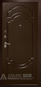 Шумоизоляционная дверь со скрытыми петлями №17 внешняя - фото