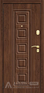 Антивандальная трёхконтурная дверь для частного дома №71 внутренняя - фото