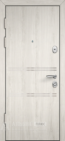 Фото 2 «Входная стальная дверь цвет черный матовый №19»